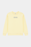 Mariposa Check In On Your Friends Crew-Butter