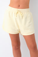 Mariposa Fleece Short-Butter