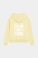 Mariposa Healing Isn't Linear Hoodie-Butter
