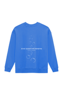 Just Keep Swimming Crew (White) - Marina