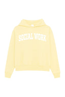 SOCIAL WORK Hoodie - Butter