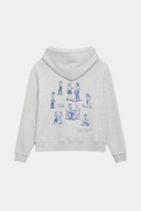 Mariposa Check In On Your Friends Hoodie-Heather Grey