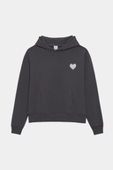 Mariposa Healing Isn't Linear Hoodie-Charcoal