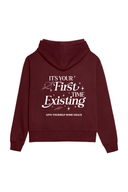 It's Your First Time Existing Hoodie - Honeycrisp