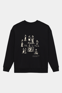 Mariposa Check In On Your Friends Crew-Carbon