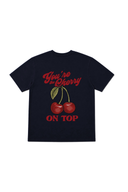 Cherry on Top Tee - Black