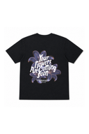 Origins Flowers Tee-Carbon