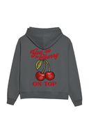 Cherry On Top Hoodie - Smoke