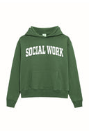 SOCIAL WORK Hoodie - Pine