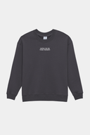 Mariposa Check In Your Friends Crew - Charcoal