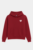 Mariposa Healing Isn't Linear Hoodie-Cranberry