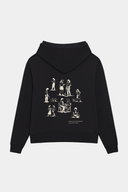 Mariposa Check In Your Friends Hoodie-Carbon