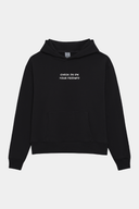 Mariposa Check In Your Friends Hoodie-Carbon