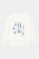 Mariposa Check In On Your Friends Crew-Shell