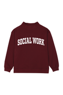 SOCIAL WORK Mockneck - Honeycrisp