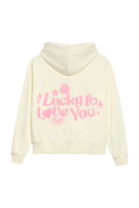 Lucky to Love You Hoodie (Pink) - Cloud