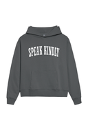 Speak Kindly Hoodie (White) - Smoke