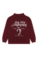 Just Keep Swimming '24 Mockneck (White) - Honeycrisp