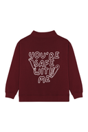Safe with Me Mockneck - Honeycrisp