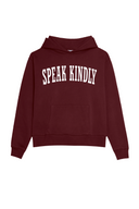 Speak Kindly Hoodie (White) - Honeycrisp