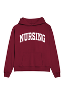 NURSING Hoodie - Cranberry