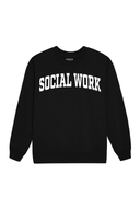 SOCIAL WORK Crew - Carbon