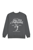 Just Keep Swimming '24 Crew (White) - Smoke