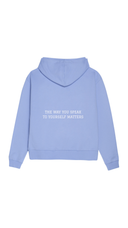 Speak Kindly Hoodie (White) - Whimsy