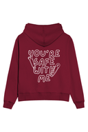 NURSING Hoodie - Cranberry