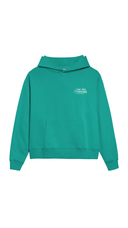 Just Keep Swimming '24 Hoodie (White) - Emerald