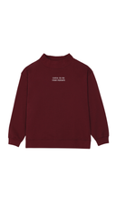 Check In On Your Friends Mockneck - Honeycrisp