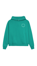 Patchwork Hoodie - Emerald