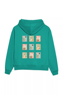 Patchwork Hoodie - Emerald