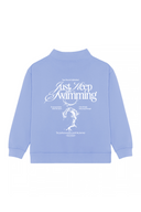 Just Keep Swimming '24 Mockneck (White) - Whimsy