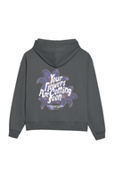 Your Flowers Are Coming Soon Hoodie - Smoke