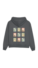 Patchwork Hoodie - Smoke
