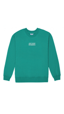 Just Keep Swimming Crew (White) - Emerald