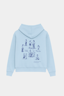 Mariposa Check In On Your Friends Hoodie - Breeze