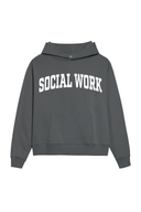 SOCIAL WORK Hoodie - Smoke