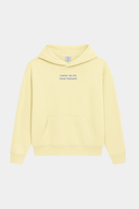 Mariposa Check In On Your Friends Hoodie-Butter