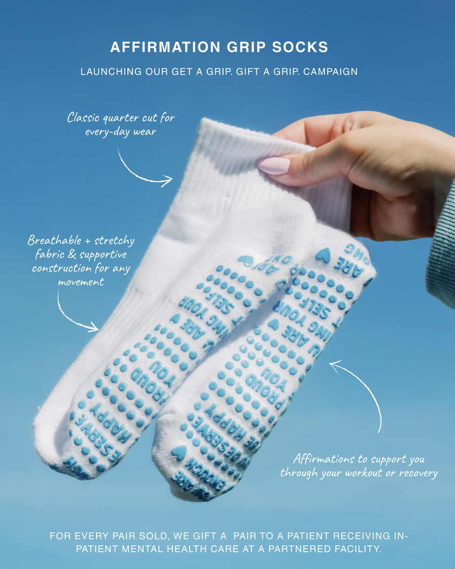 Affirmation Grip Socks