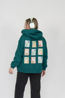 Mariposa Patchwork Stamp Hoodie