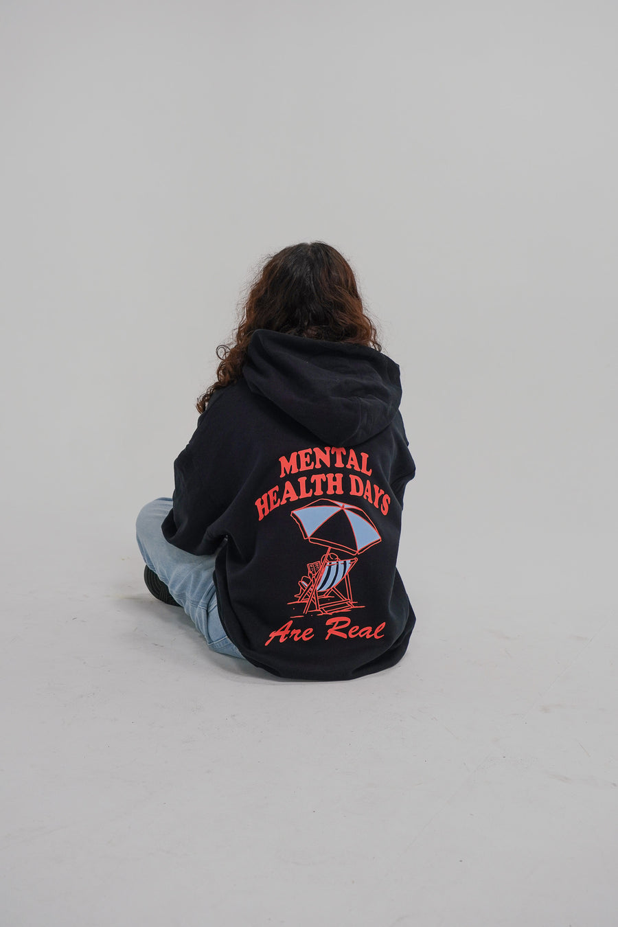 Origins Mental Health Days Are Real (Red + Blue) Hoodie