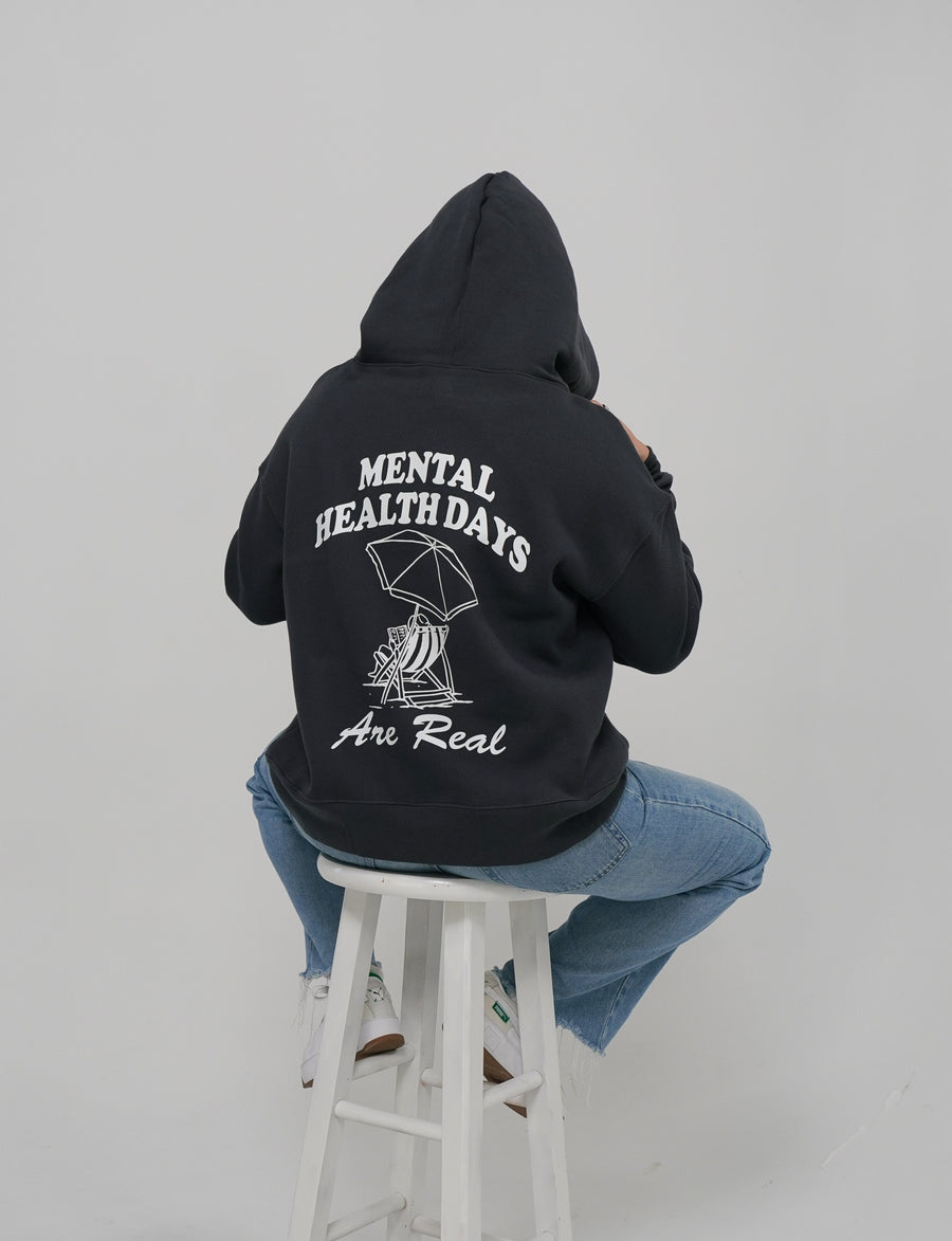 Mariposa Mental Health Days Are Real (White) Hoodie