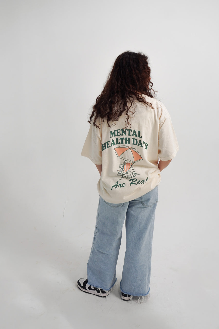 Origins Mental Health Days are Real (Green + Orange) Tee