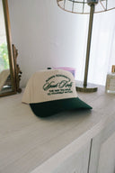 Speak Kindly Twill Trucker Cap (GREEN)