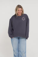 Mariposa Patchwork Stamp Crewneck