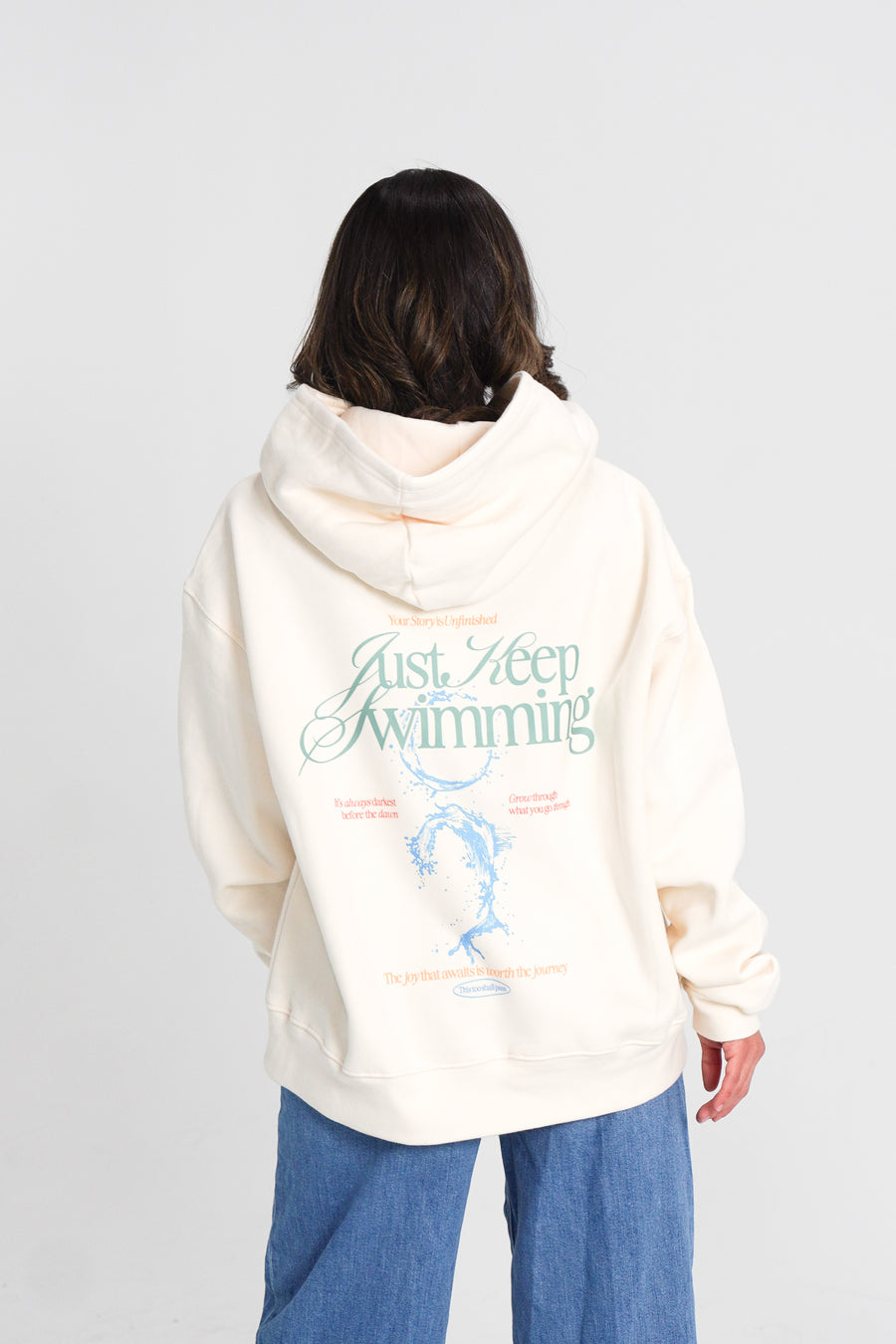 Mariposa Just Keep Swimming '24 Hoodie (Rainbow)