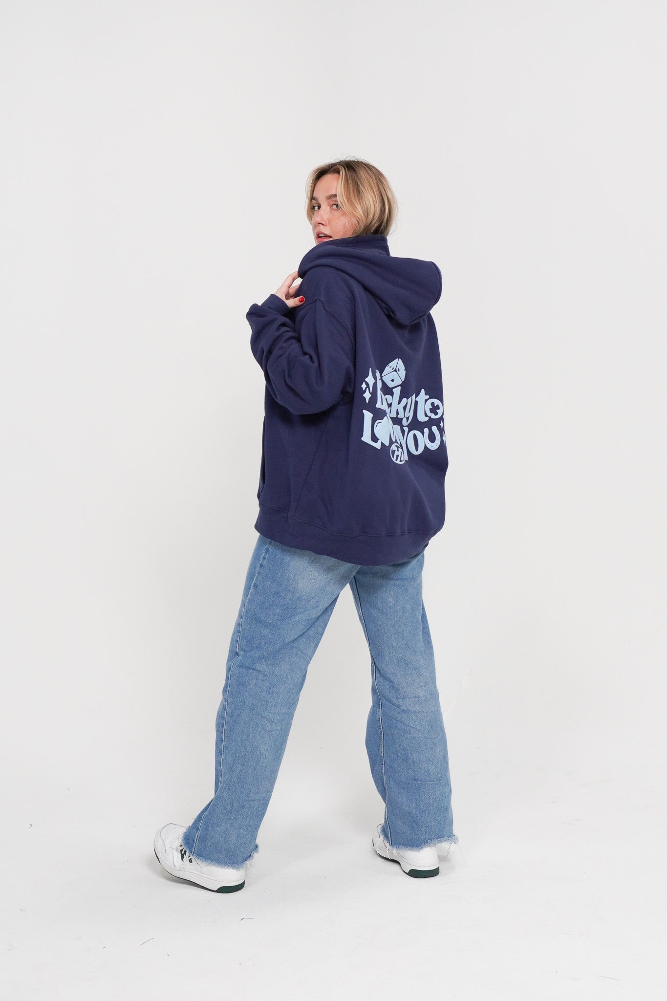 Mariposa Lucky to Love You Hoodie – Unfinished Apparel