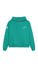 Lucky to Love You Hoodie (White) - Emerald